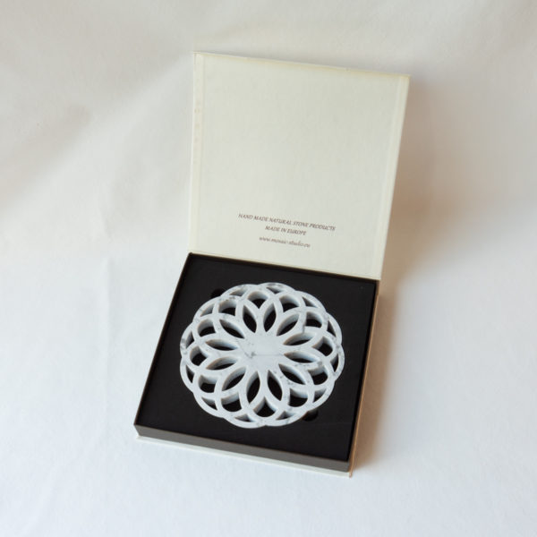 MANDALA TRAY CARRARA - Image 3
