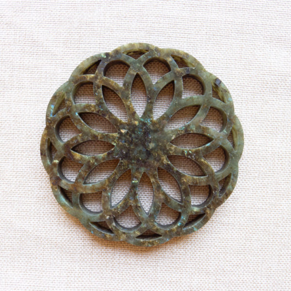 MANDALA TRAY LEMURIAN GREEN