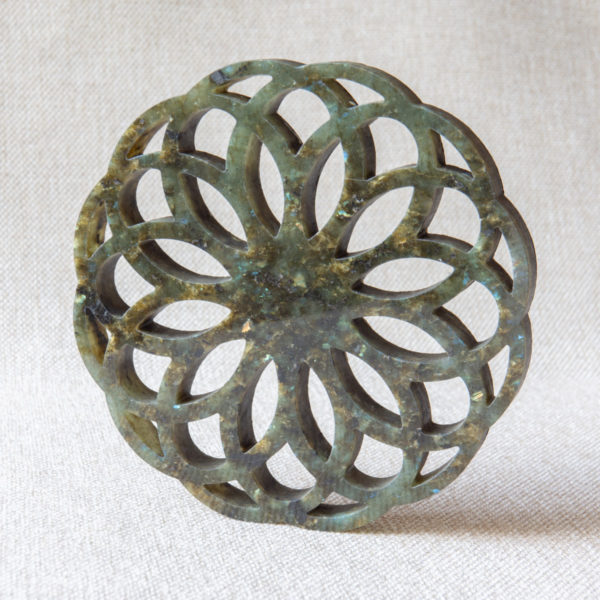 MANDALA TRAY LEMURIAN GREEN - Image 2