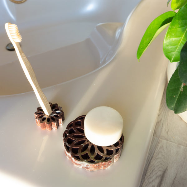 MANDALA SOAP DISH ROSSO LEVANTO - Image 3