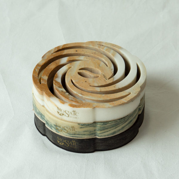 LUWAK TRAY CALACATTA YELLOW-GREEN - Image 3