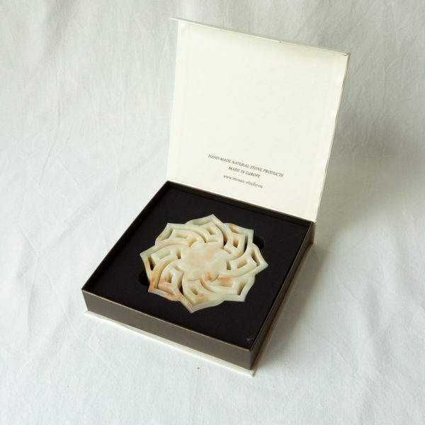 MOROCCO TRAY WHITE ONYX - Image 3