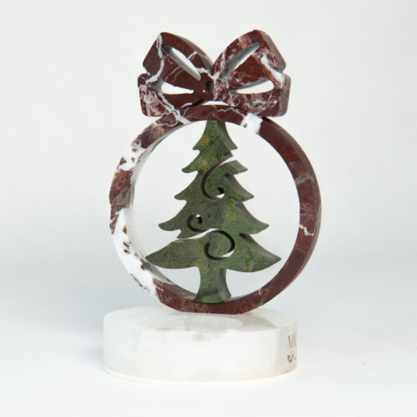 DECORATIVE CANDLE HOLDER CHRISTMAS TREE - Image 2