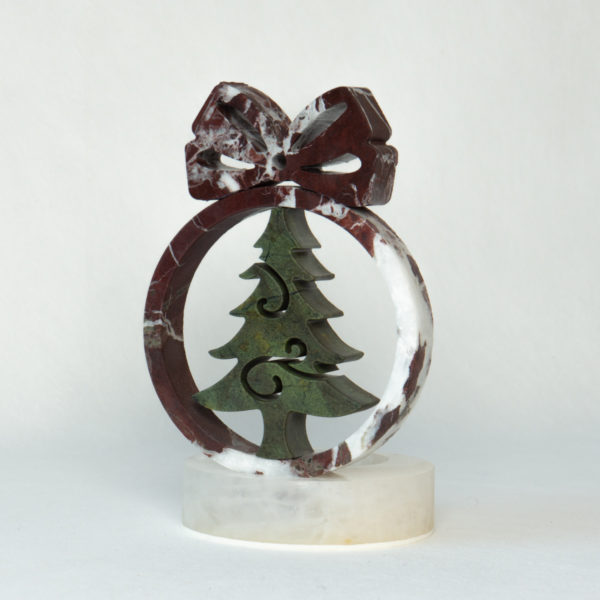 DECORATIVE CANDLE HOLDER CHRISTMAS TREE