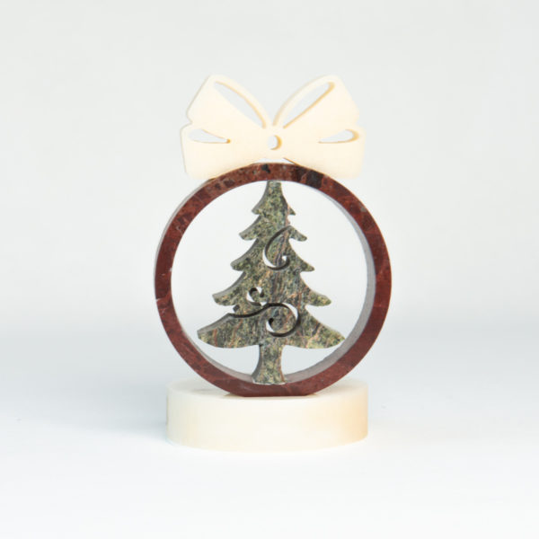 DECORATIVE CANDLE HOLDER CHRISTMAS TREE