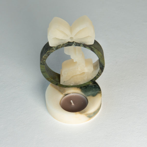 DECORATIVE CANDLE HOLDER DEER - Image 4