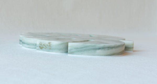 MONSTERA TRAY CALACATTA GREEN - Image 2